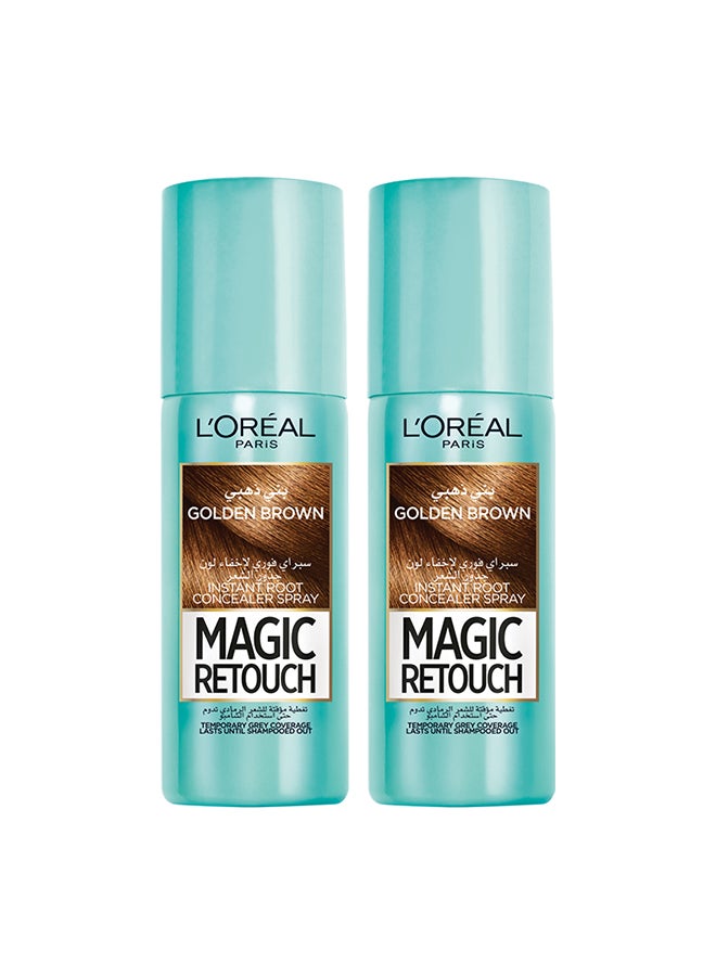 Magic Retouch Instant Root Concealer Spray, Golden Brown