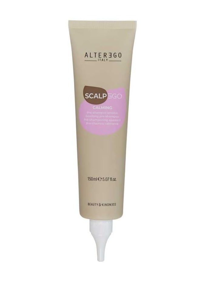 ALTER EGO Scalp ego Calming Pre-Shampoo | Sensitive Scalp Soothing Formula | Professional Hair Care, 150ml