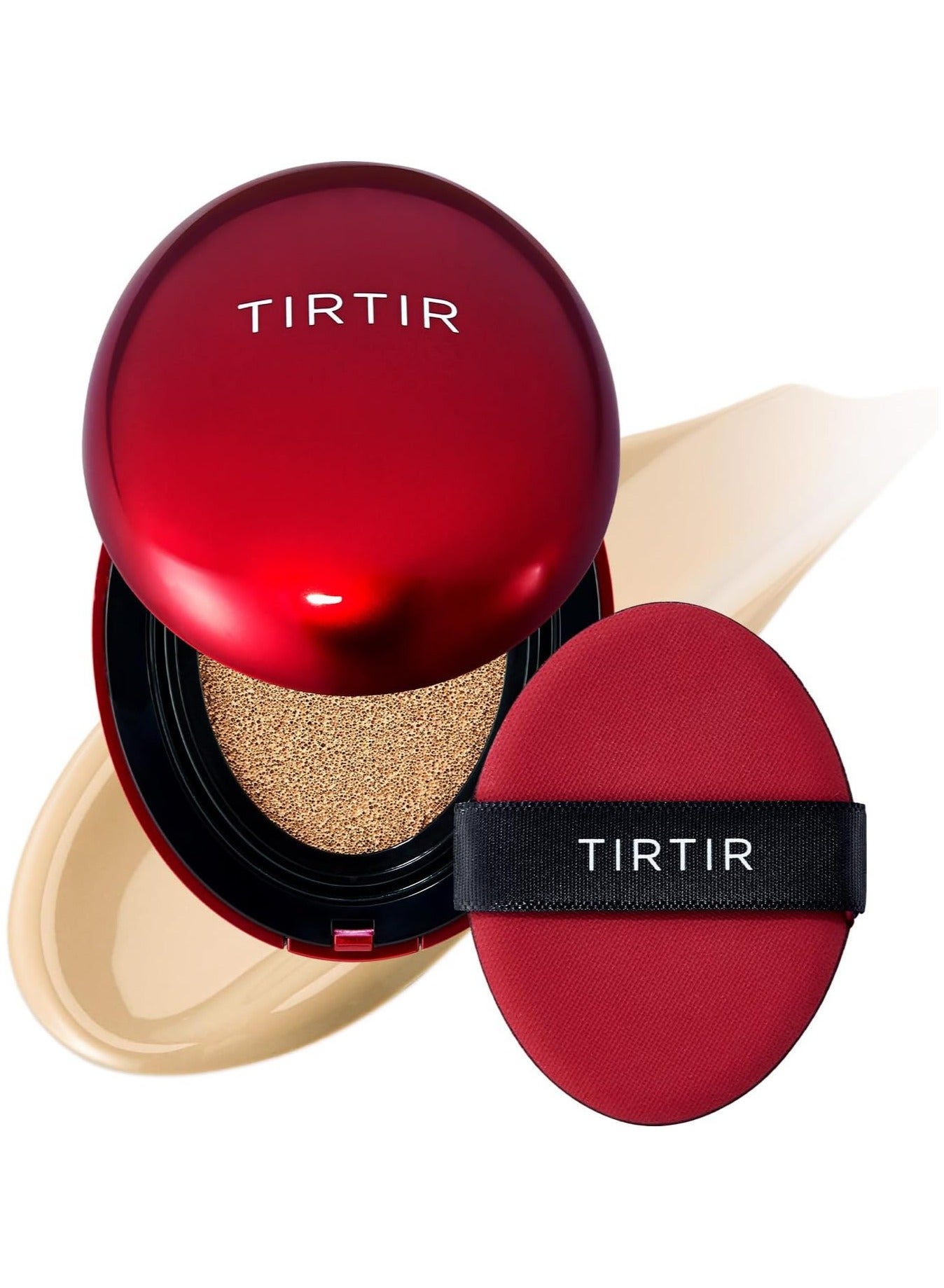 TIRTIR Mask Fit Red Cushion #24W Soft Beige 0.63 oz (18 g) Full Coverage