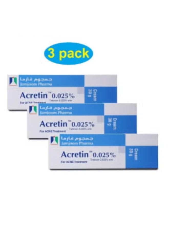 Cream For Acne Treatment - 30g - Pack of 3