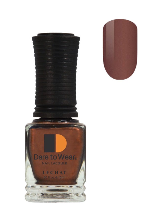 Nail Polish Super Shine Long Wear Lacquer Quick Drying Nail Color Resists Chips Fading Lasts Up To 3 Weeks Precise Application In One Stroke Nail Paint Jamaican Coffee Dw32