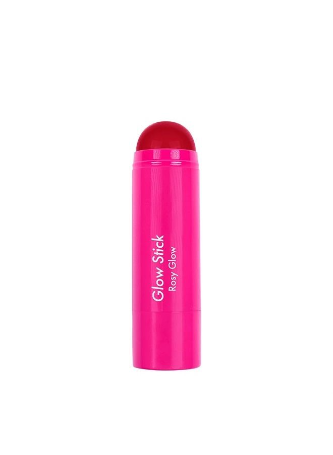 Glow Stick - Rosy Glow - Luminous & Radiant Cream Highlighting Crayon - Long-Wearing Formula for the Face, Lips, & Eyes - 0.1 oz.
