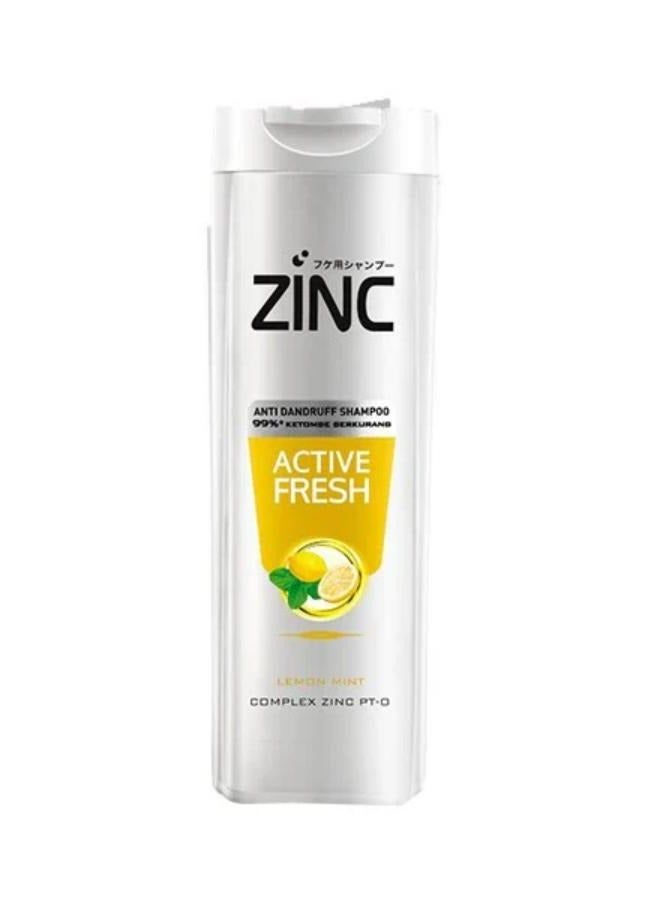 Shampoo Anti Dandruff Active Fresh Lemon Mint 340 ML