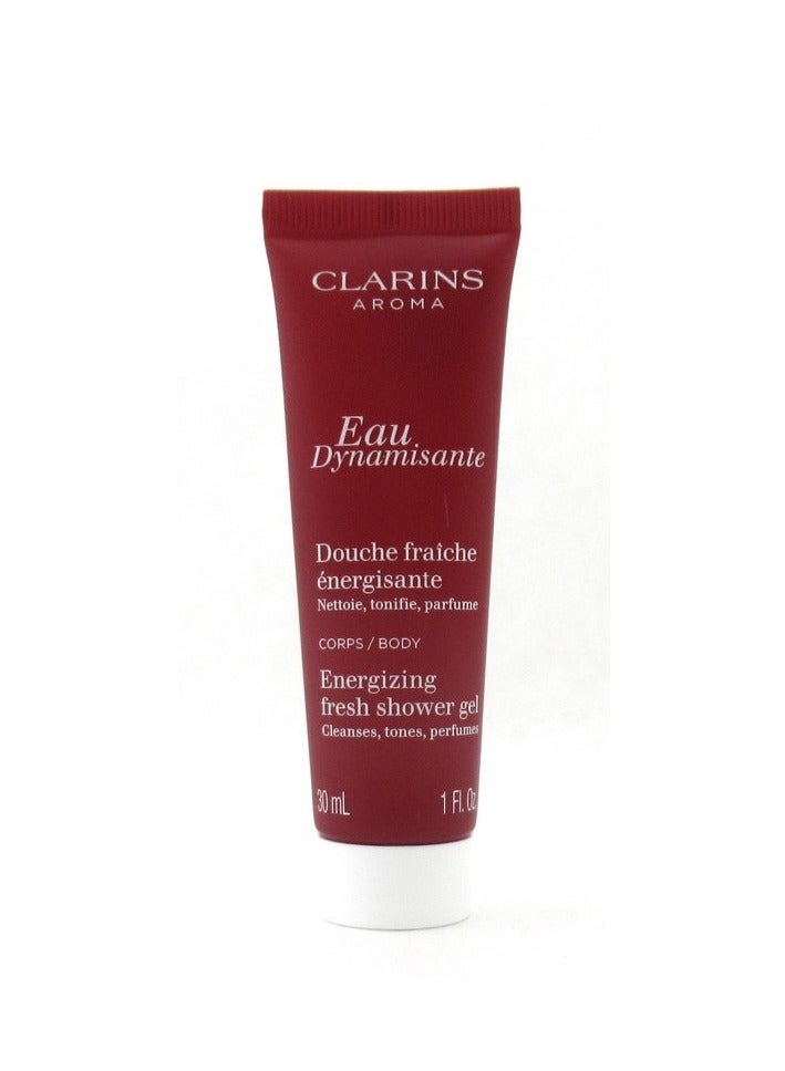 Clarins Eau Dynamisante Energizing Fresh Shower Gel 30 ml  1.0 oz New Sample Size