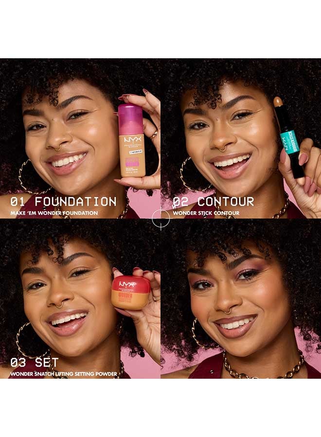 Make 'EM Wonder, 24H Soft Matte Foundation, Undetectable  Finish, Cappuccino - image 9