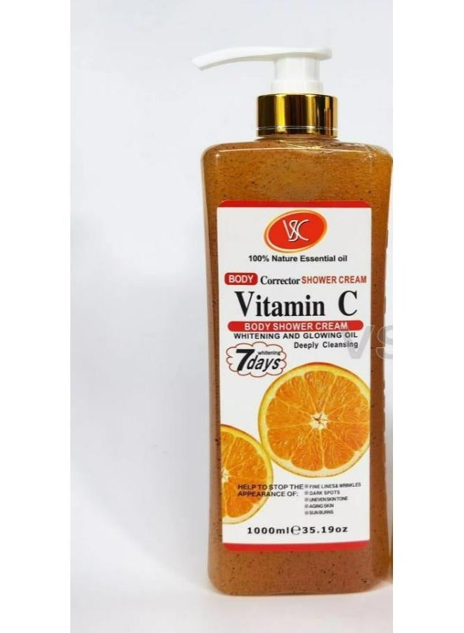 Vitamic C Super Whitening Shower Cream 1000 ML