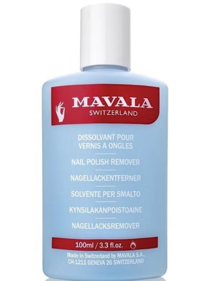 Mavala Mild Nail Polish Remover 100 mL