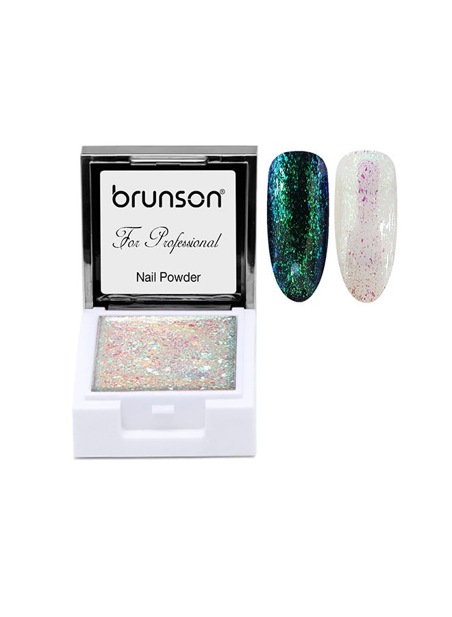 Nail Art Powder UV Gel Powder Aurora Painting Square Liquid Powder Solid Pigment WF12