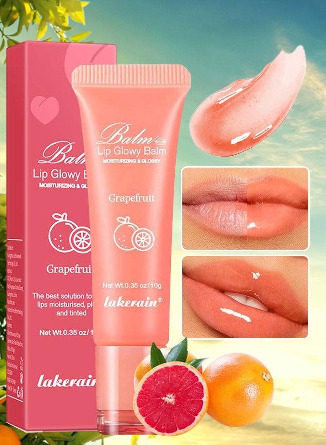 Lip Glowy Balm Shine Glossy Finish Lip Oil Moisturizing Lip Care Therapy Treatment Hydrating and Nourishing Repair Sleeping Lip Tint Oil Glossy Lip Plumper Gloss Lip Glow Plumping Oil 03