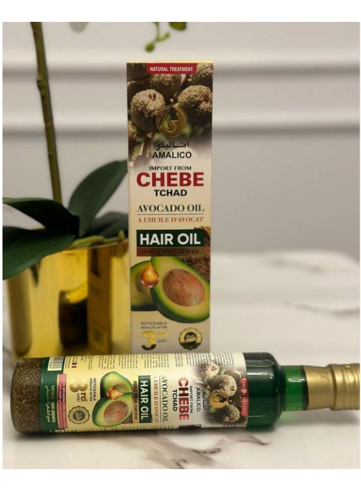 AMALICO CHEBE TCHAD AVOCADO HAIR GROWTH OIL 250ML
