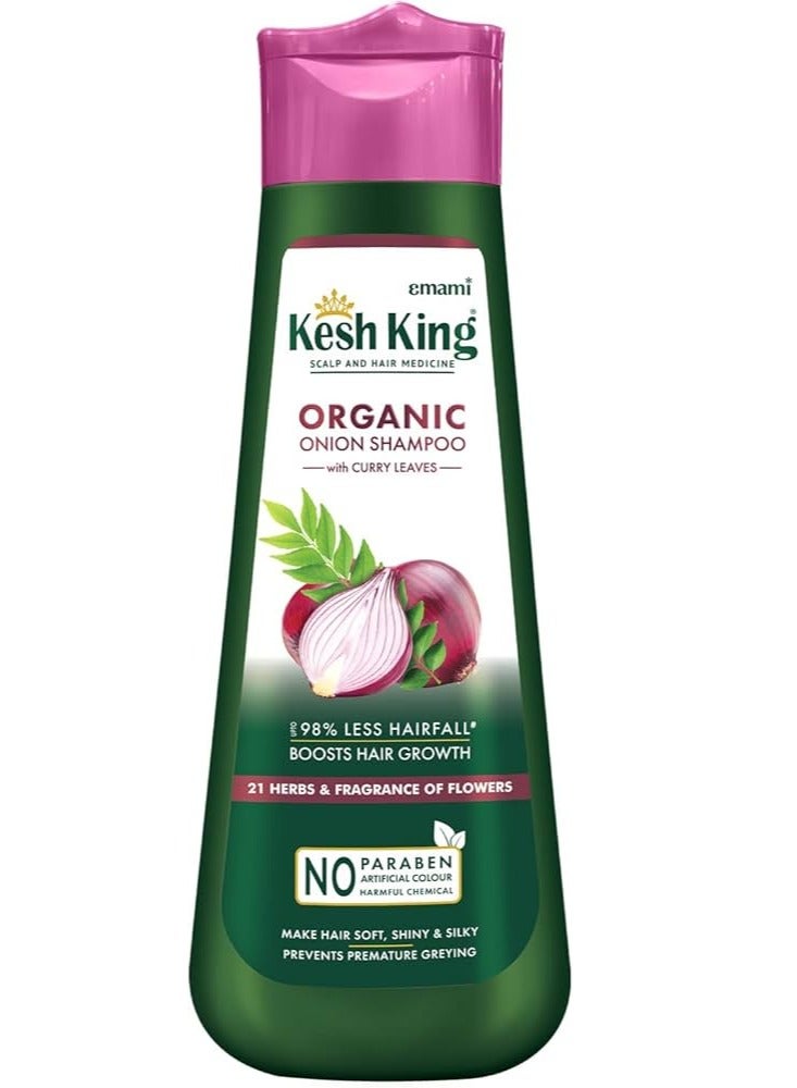 Ayurvedic Organic Onion Shampoo with Curry Leaves 300ml