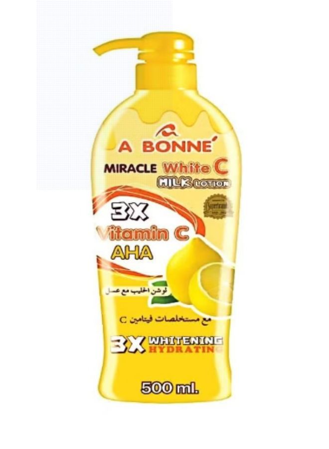 Miracle White C Milk Lotion White 500ml