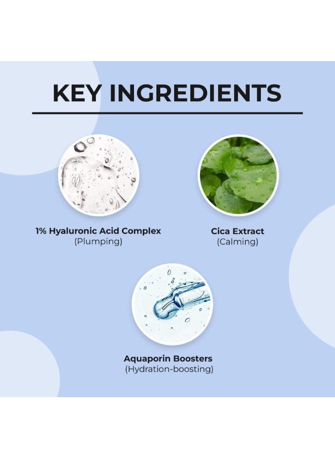 Dr. Sheth’s Haldi And Hyaluronic Acid Oil-Free Moisturizer | Lightweight Moisturiser to Rehydrate Dull Skin | 1% Hyaluronic Acid, Cica Extract And Aquaporin Boosters | Women And Men | 50g - image 3