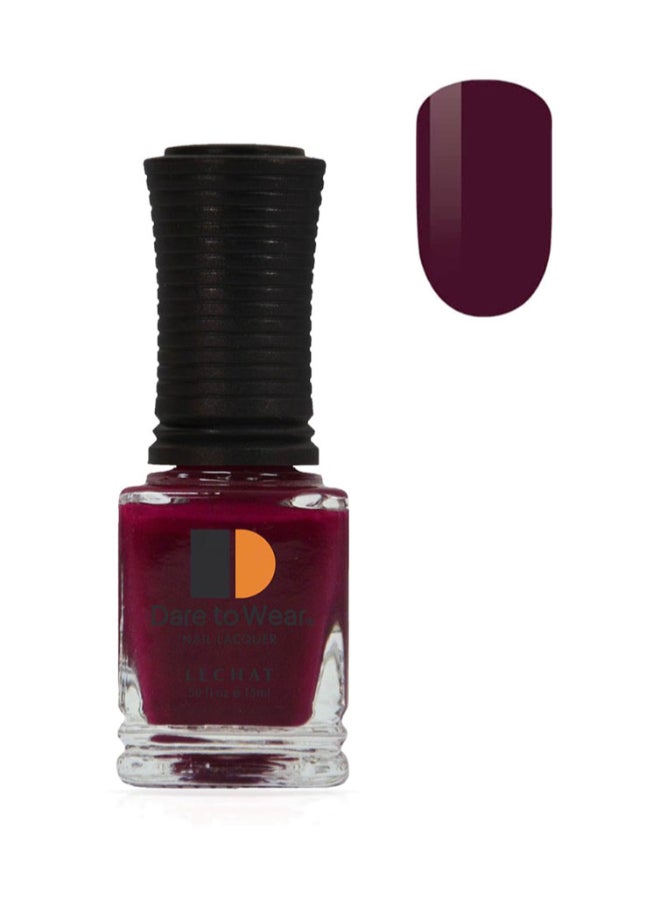 Nail Polish Super Shine Long Wear Lacquer Quick Drying Nail Color Resists Chips Fading Lasts Up To 3 Weeks Precise Application In One Stroke Nail Paint Divine Wine Dw185