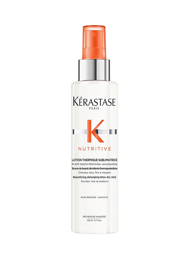 Nutritive Beautifying Detangling Blow Dry Mist, for Dry Fine to Medium Hair 150ml