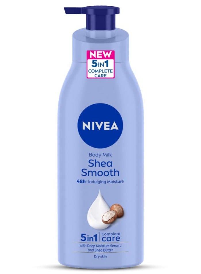 Shea Smooth 400ml Body Lotion | 48 H Moisturization | With Deep Moisture Serum & Shea Butter | Non Greasy & Healthy Looking Skin