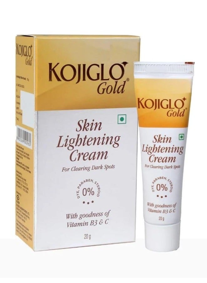 Kojiglo Gold Skin lightening Tube of 20gm Cream