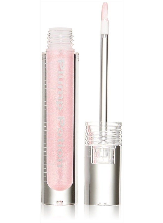 Lip Plumper Gloss By Physicians Formula Plump Lip Potion Needle-Free Lip Plumper Gloss Cocktail Shade Extension, Pink Crystal Potion, Lip Enhancer, Fuller Lips