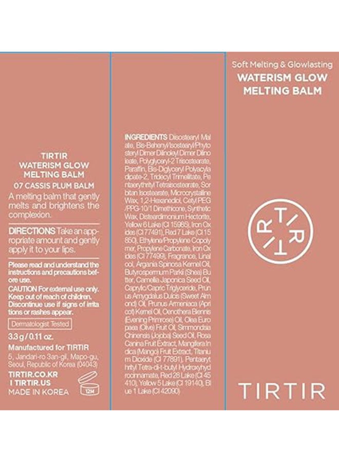 Waterism Glow Melting Balm 07 Cassis Plum - image 2