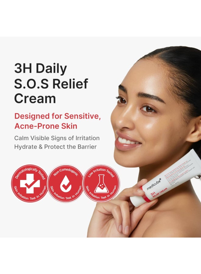 Medicube Hypochlorous Acid 3H Relief Cream Soothing Hydrating Barrier Repair for Sensitive Skin 50ml - image 8
