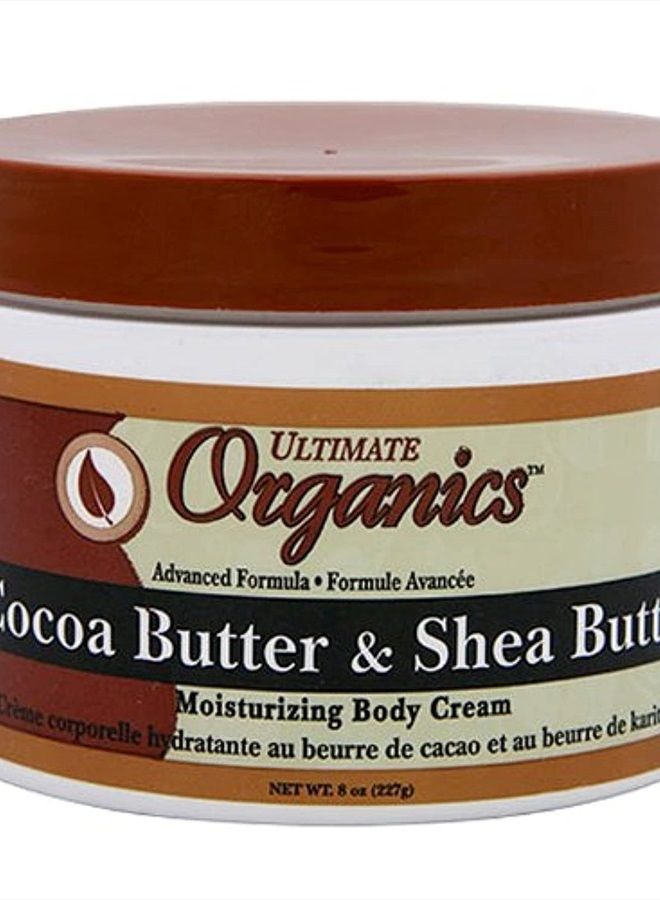 Ultimate Organic Cocoa Butter & Shea 8 oz. Jar