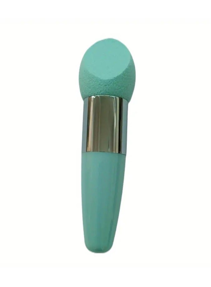 1 Pc Mushroom Head Makeup Brushed Women Makeup Beauty Foundation Sponge Powder Puff with Handle Smooth Shaped Cosmetic Tool Red
