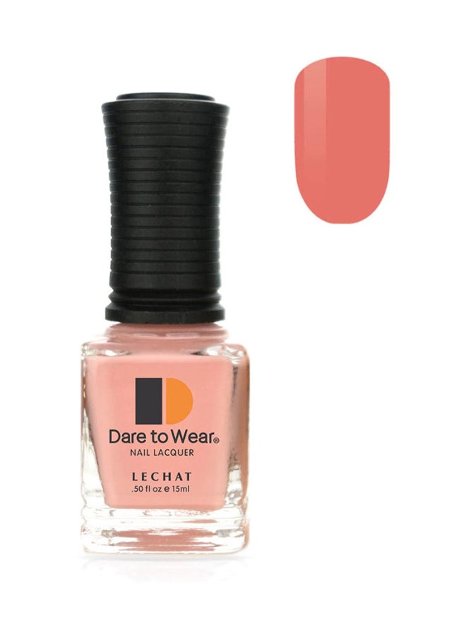 Nail Polish Super Shine Long Wear Lacquer Quick Drying Nail Color Resists Chips Fading Lasts Up To 3 Weeks Precise Application In One Stroke Nail Paint Tea Party Dw225