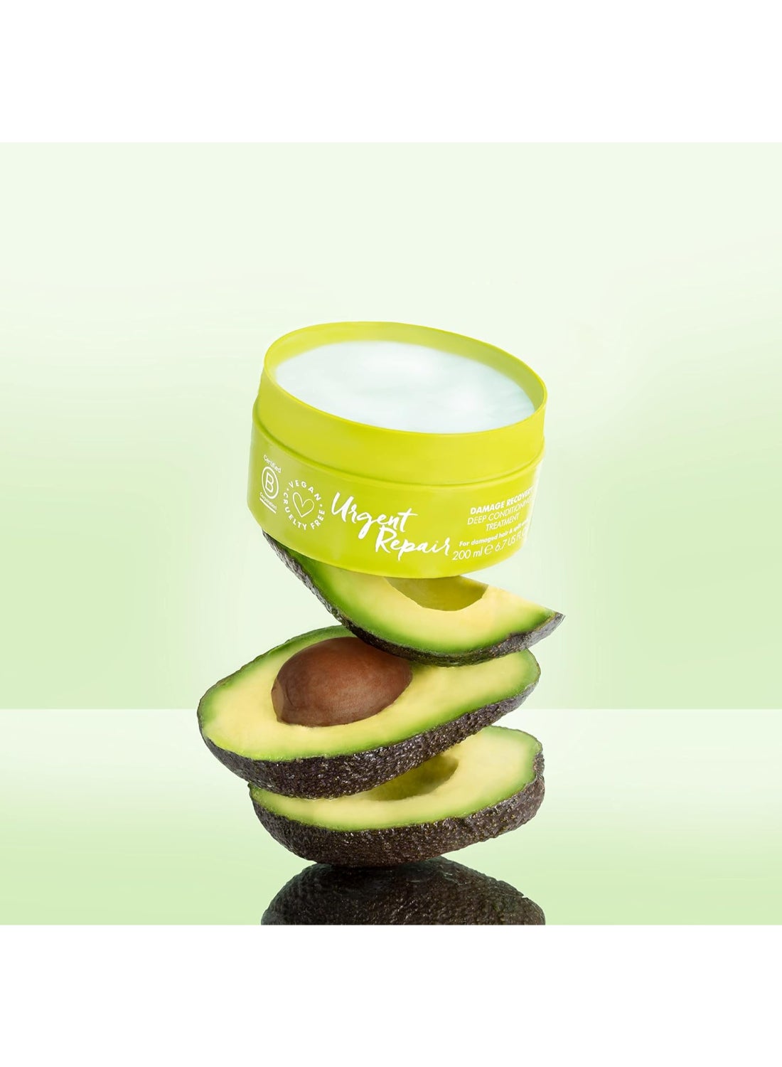 Umberto Giannini Urgent Repair Treatment 200ml – Intensive Rescue for Bleached Hair, Avocado & Protein, Deep Mask for Extreme Damage Relief 200ml - image 3
