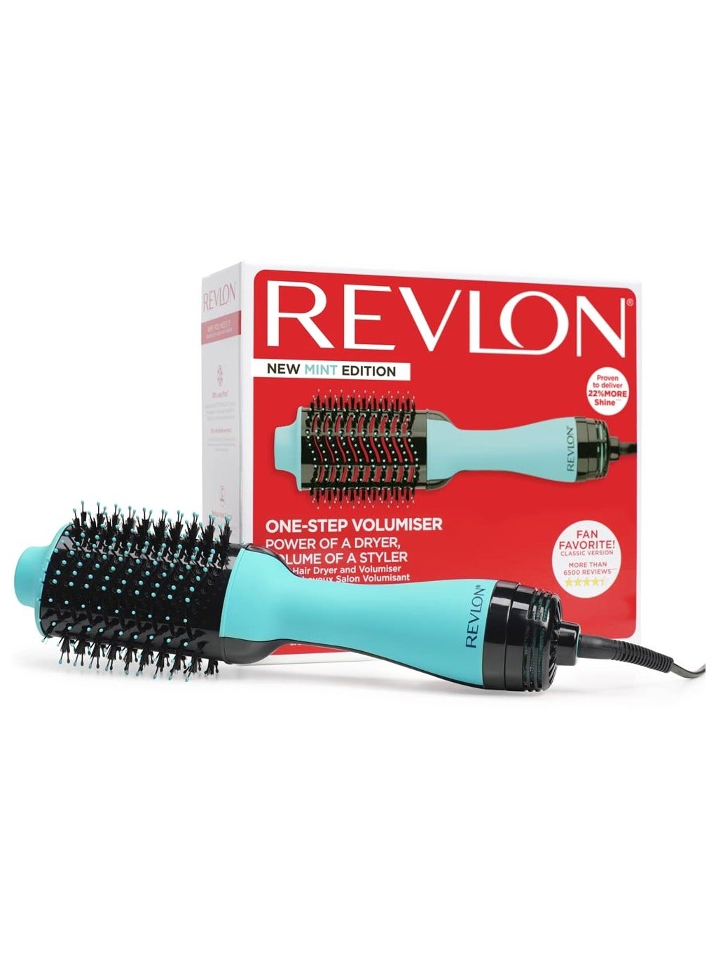 One-Step Hair Dryer and Volumiser - New Mint Edition