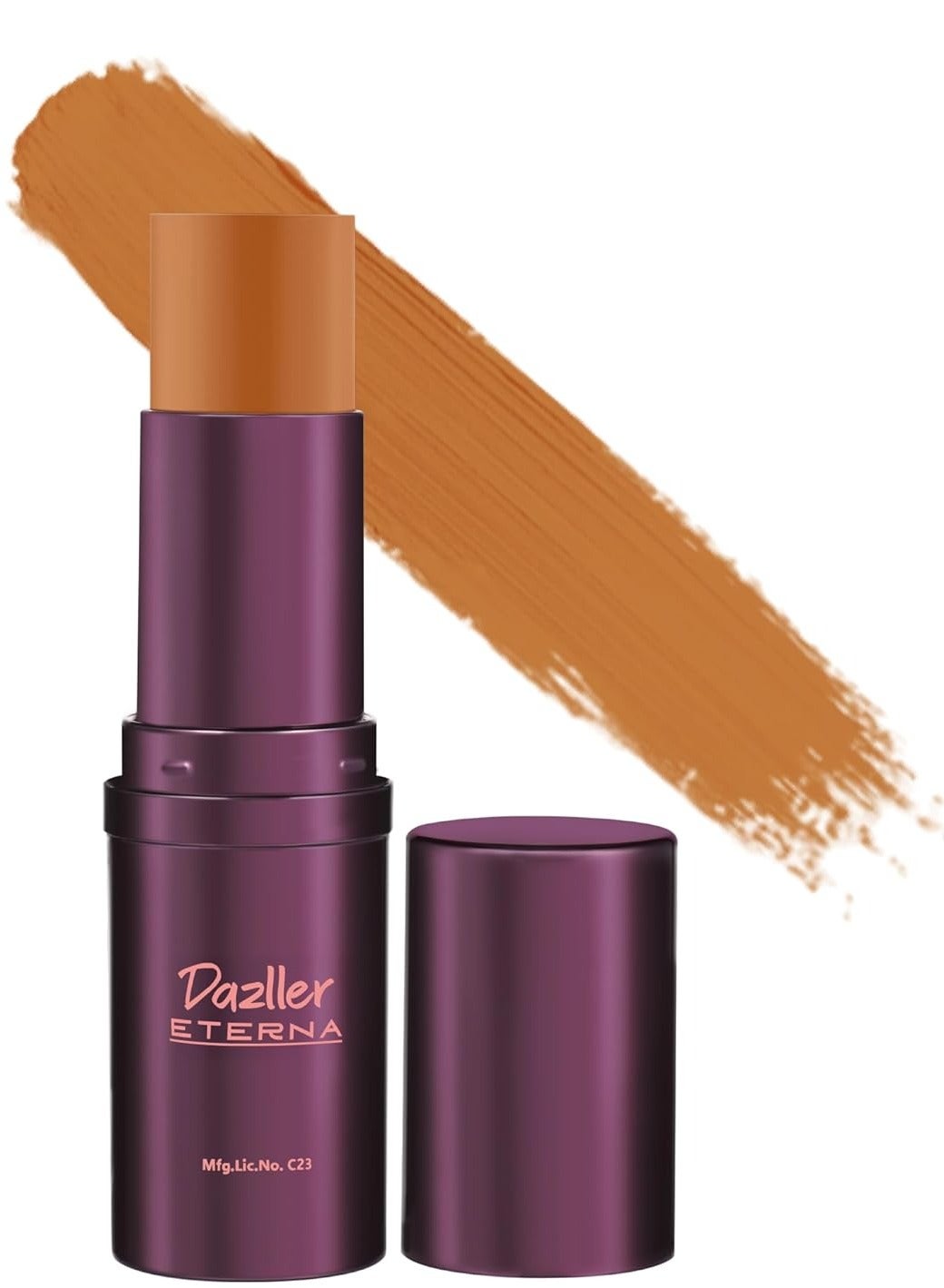 Dazller Makeup Stick 8g Dusky R1 Velvety Matte Finish Full Coverage, Lightweight Blendable Nourishing Long Lasting