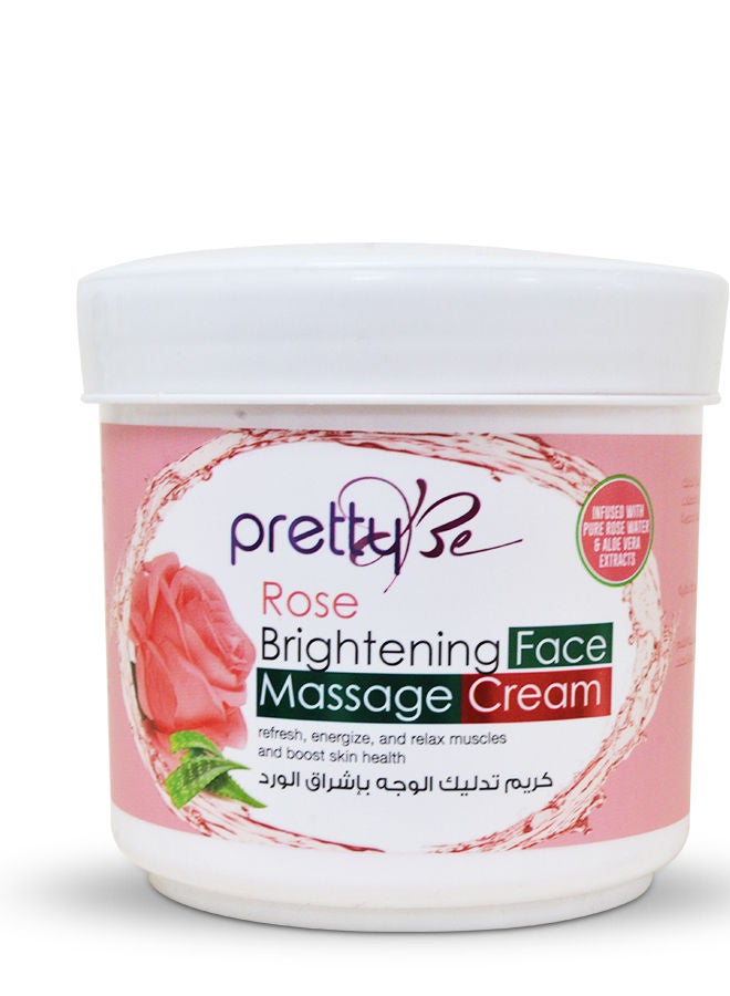 Rose Brightening Face Massage Cream 550ml
