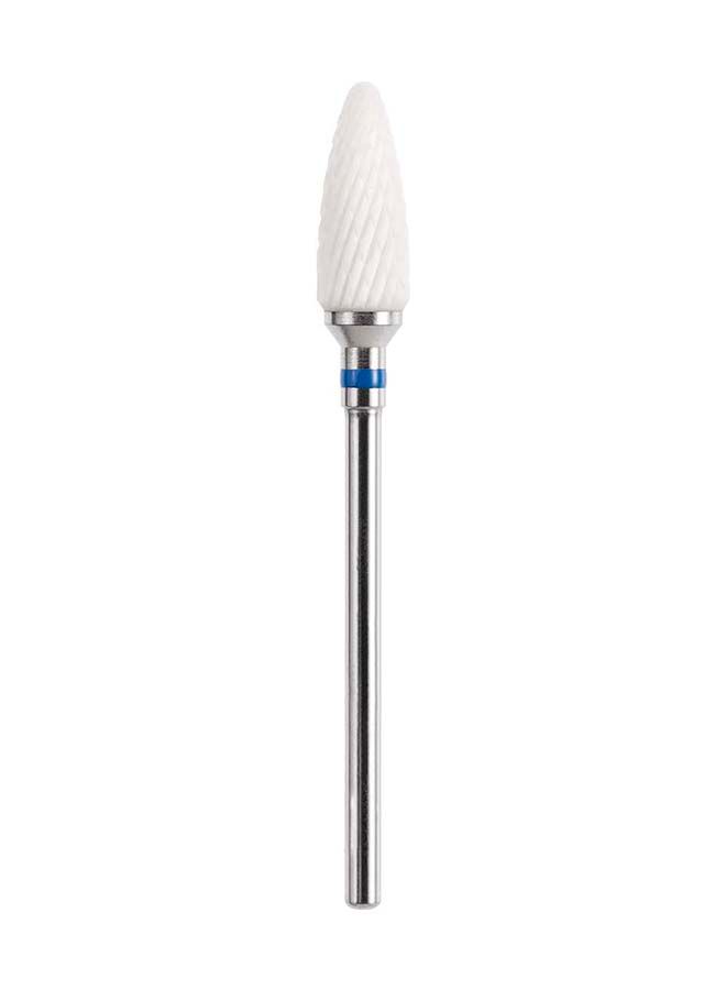 Ceramic bit – Pro, medium 14.0/6.0 mm  Nail Drill Bits Nail Drill  File Bits for Acrylic Gel Nails Cuticle Manicure Pedicure BC02