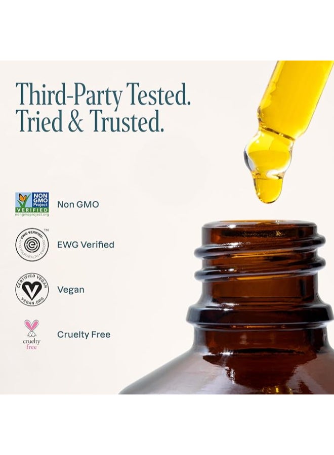 100% Pure Non-GMO Vitamin E Oil (1 oz), D-Alpha Tocopherol, Moisturizing Skin & Hair Oil - image 5