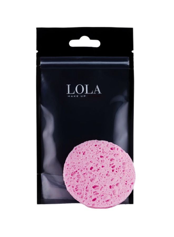 LOLA Makeup Remover Sponge – 7CM Round, Reusable & Eco-Friendly Facial Cleanser