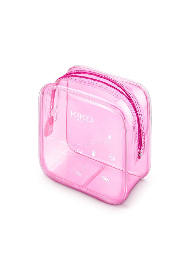 Mini Transparent Beauty Bag 13x13.5x6.5 Cm - image 2