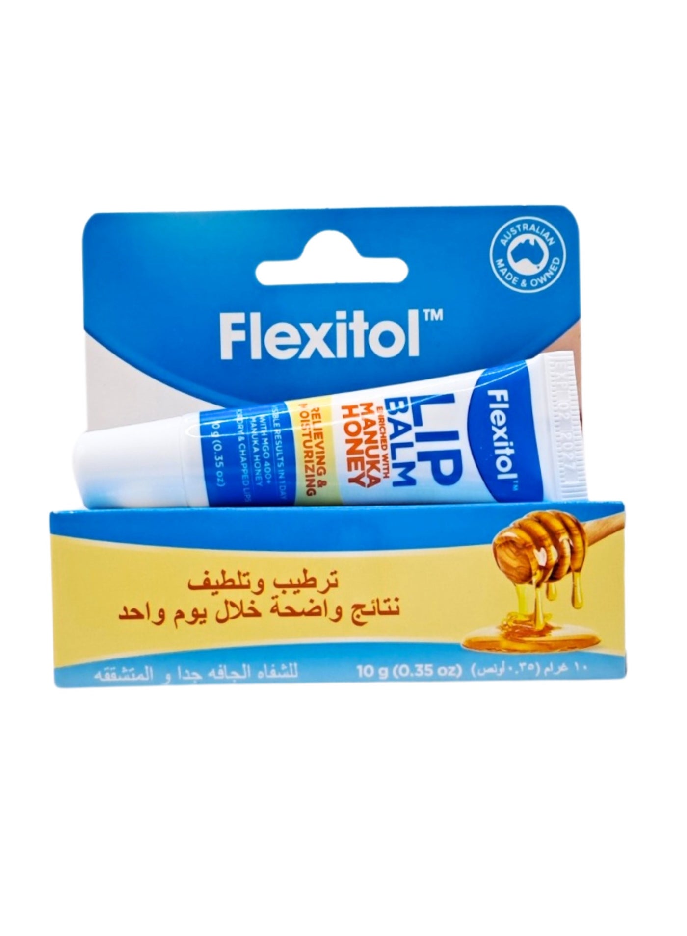 Flexitol Lip Balm Manuka Honey 10Gm