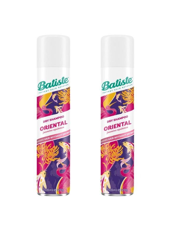 Dry Shampoo Oriental 200ml Twin Pack
