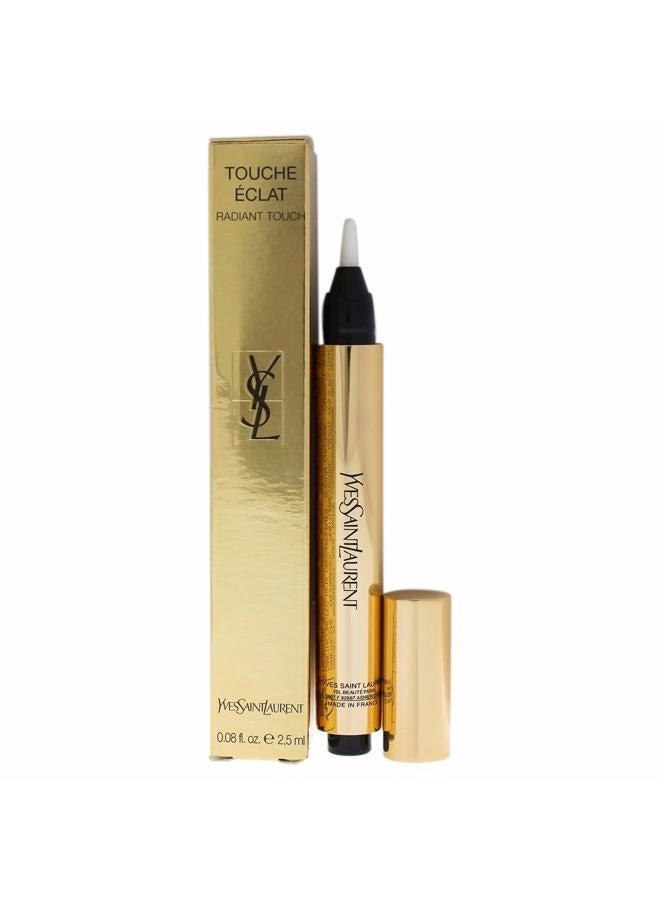 Touche Eclat Radiant Touch Concealer 0.08, No. 2 Luminous Ivory, 0.1 Ounce
