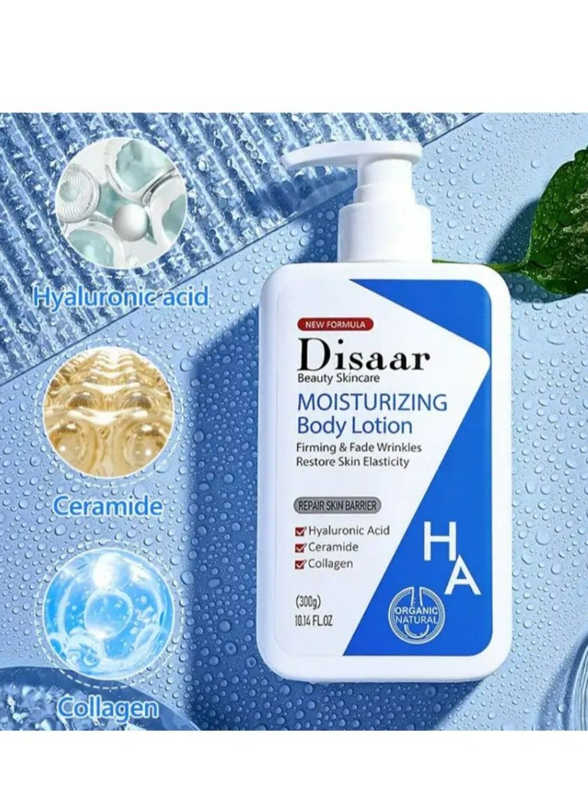 Deep Moisturizing Firming Repair Body Barrier Hyaluronic Acid Collagen Body Lotion for Women 300 g