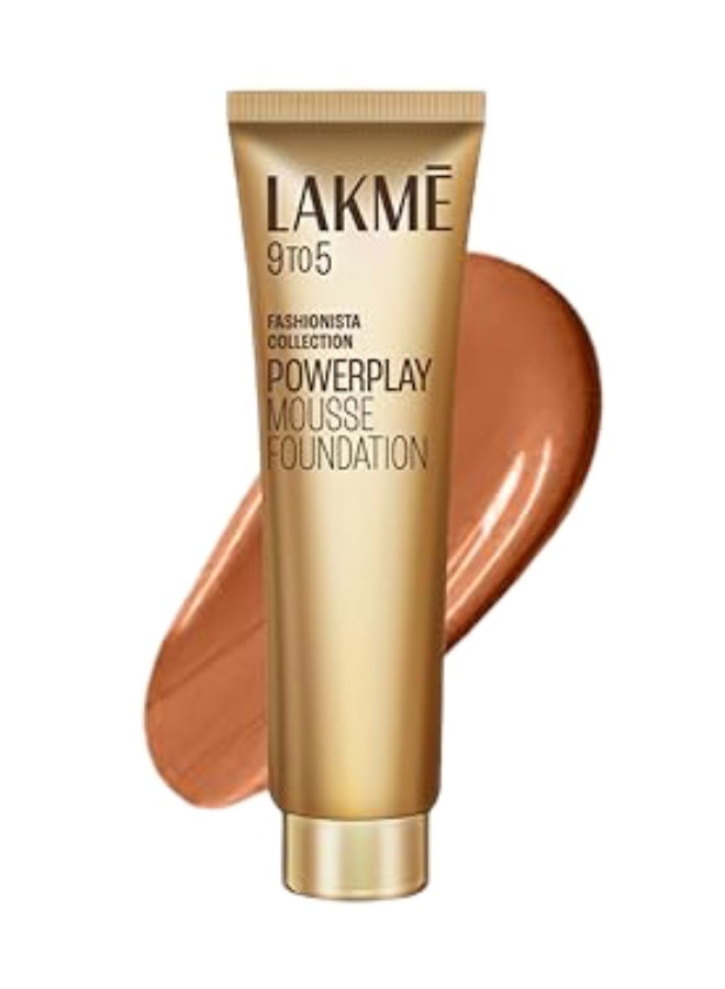 9to5 Powerplay Mousse Foundation, Beige Vanilla, 25ml