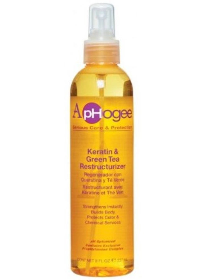 Keratin & Green Tea Restructurizer, 8 oz (Pack of 3)