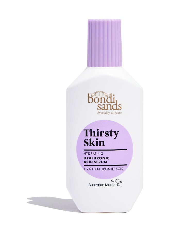 Thirsty Skin Hyaluronic Acid Serum 30ml | Intensive Hydrating Hyaluronic Acid Face Serum for Plump Skin | Multi-Layer Moisture-Binding Serum for Dry & Dehydrated Skin | Lightweight Anti-Aging Hydration Serum