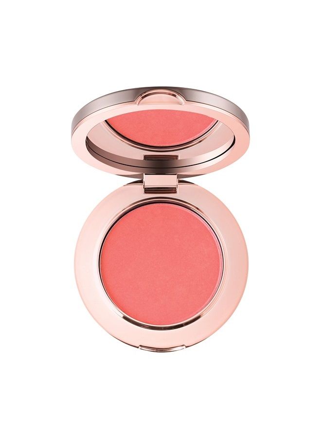 delilah - Compact Powder Blusher - Clementine - Light weight And Long wear - For All type of Skin Tone - Blur Imperfection - No Blotching or Streaking -Paraben Free - Cruelty Free - 0.14 Oz