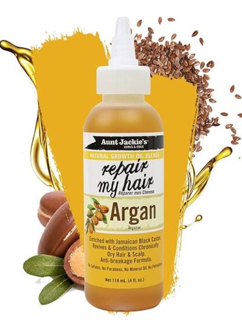 Aunt Jackie'S Repair My Hair Argan Growth Oil 118ml