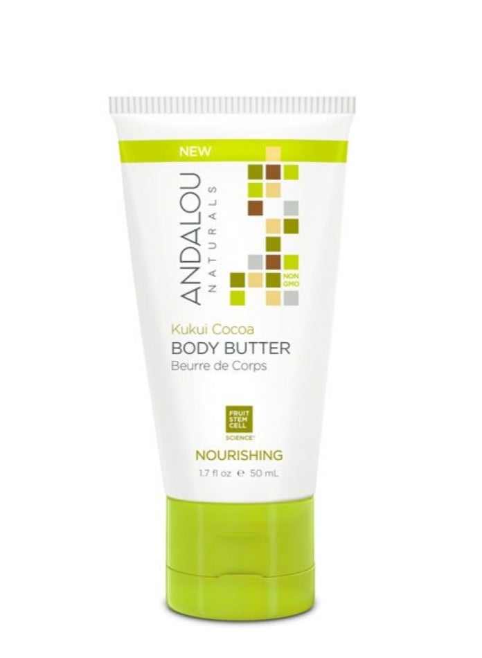 Andalou Kukui Cocoa Nourishing Body Butter 1.7 Oz