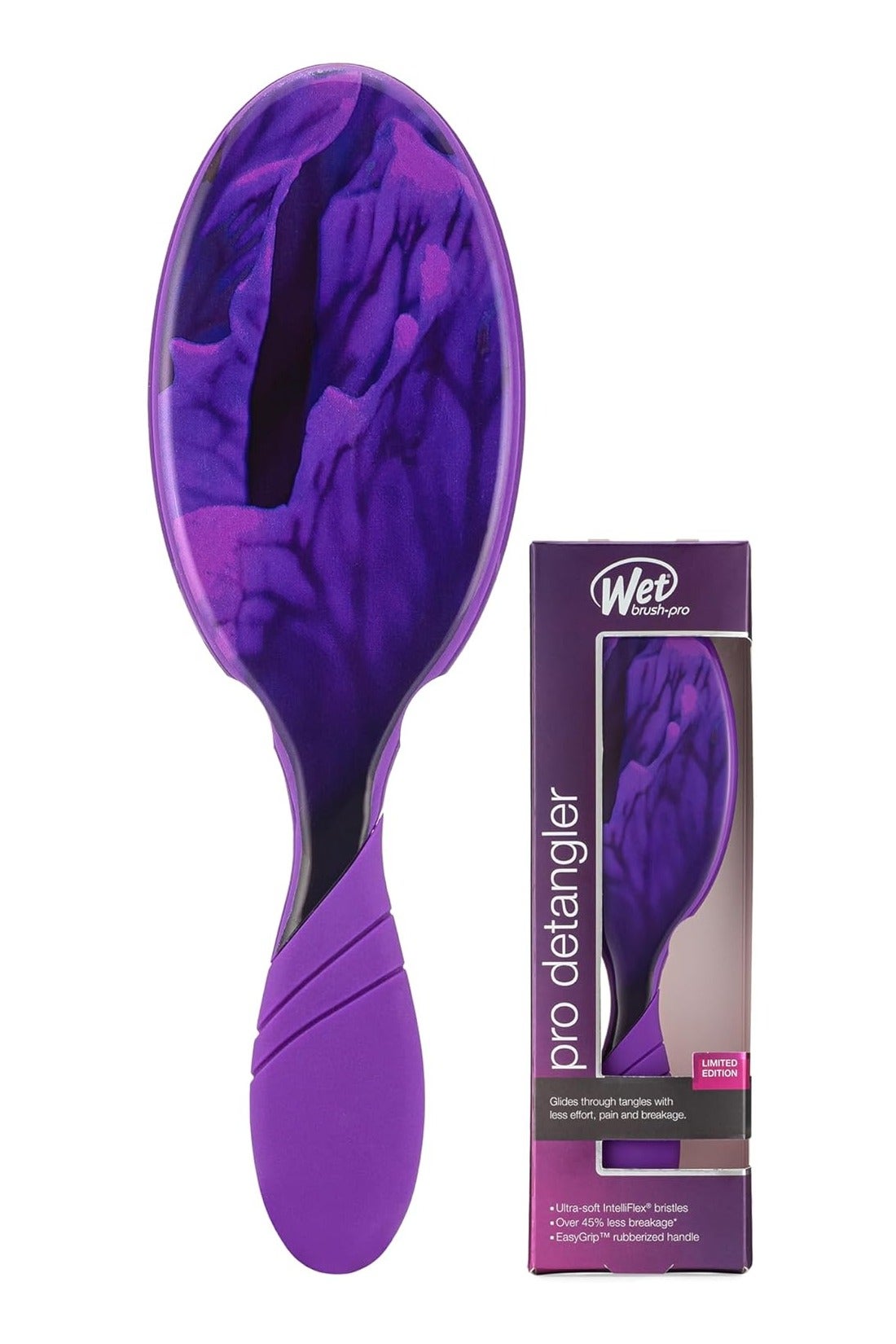 WetBrush Pro Detangle rare botanic purple