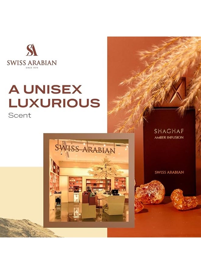 Swiss Arabian Shaghaf Amber Infusion Eau De Parfum 75ml - image 6