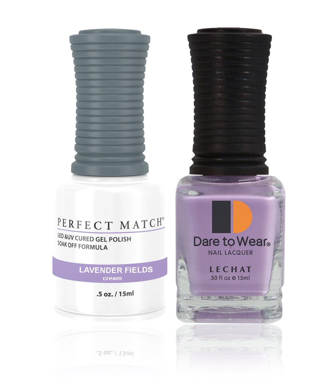 Perfect Match Gel Nail Polish 15ml Soak Off Long Lasting High Shine UV LED Gel Non Toxic Easy Application Wide Color Range for Manicure and Pedicure Lavender Fields PMS249