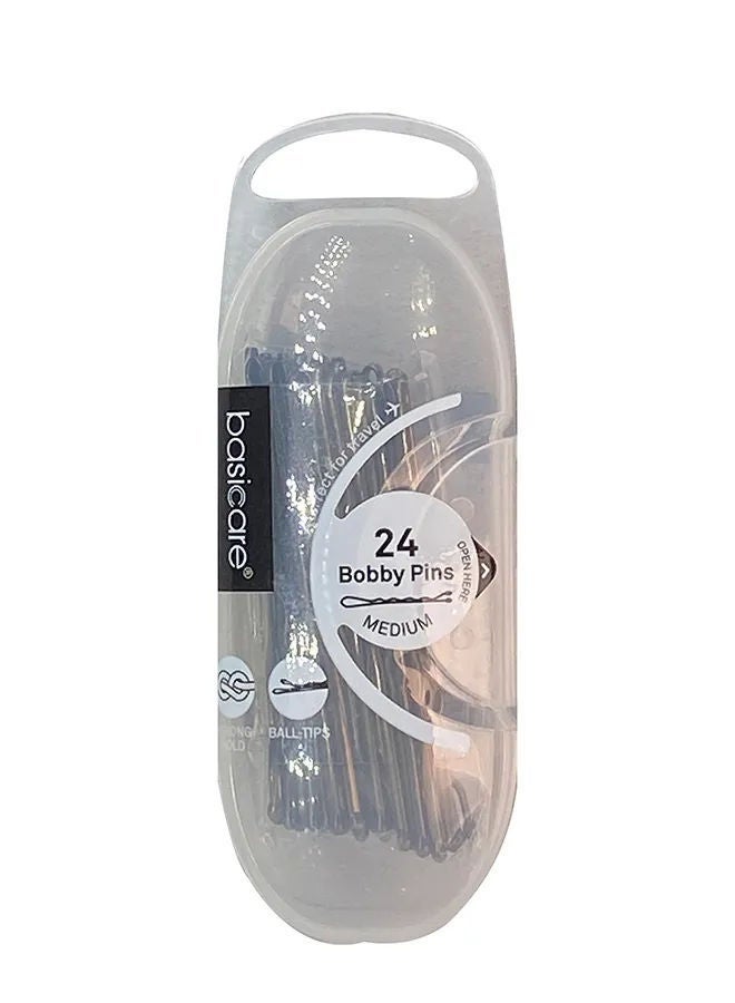 Bobby Pin Medium Brown BC3730, 24 Pcs