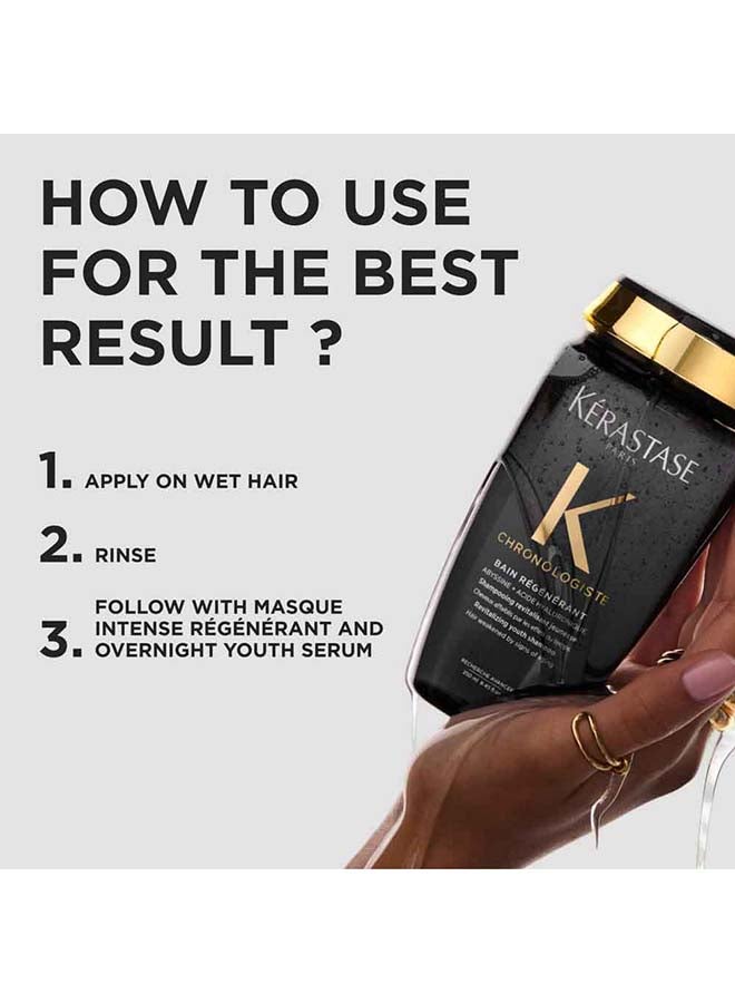 Chronologiste Bain Régénérant Shampoo For Hair Weakened By Signs Of Aging 500 ml - image 6